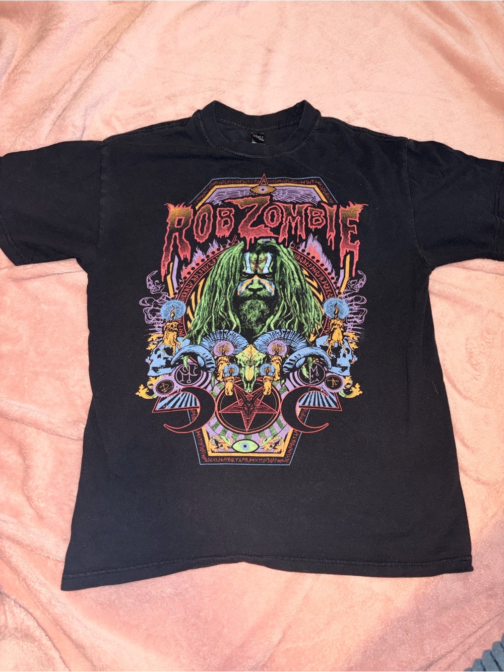 Rob Zombie Black Graphic Tee